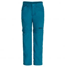 SAFARI e-Horyzont blue everest ZIP OFF Spodnie | Wolfskin dziecięce Jack PANTS K niebieski