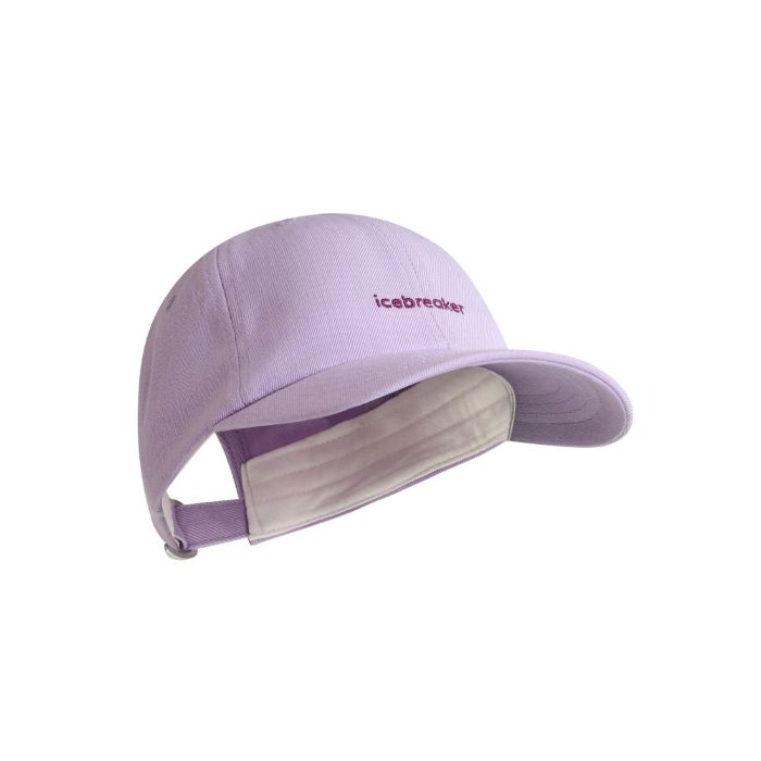 Czapka z daszkiem Icebreaker 6 Panel Hat purple gaze/go berry || 'Czapka\u0020z\u0020daszkiem\u0020Icebreaker\u00206\u0020Panel\u0020Hat\u0020purple\u0020gaze\u002Fgo\u0020berry'
