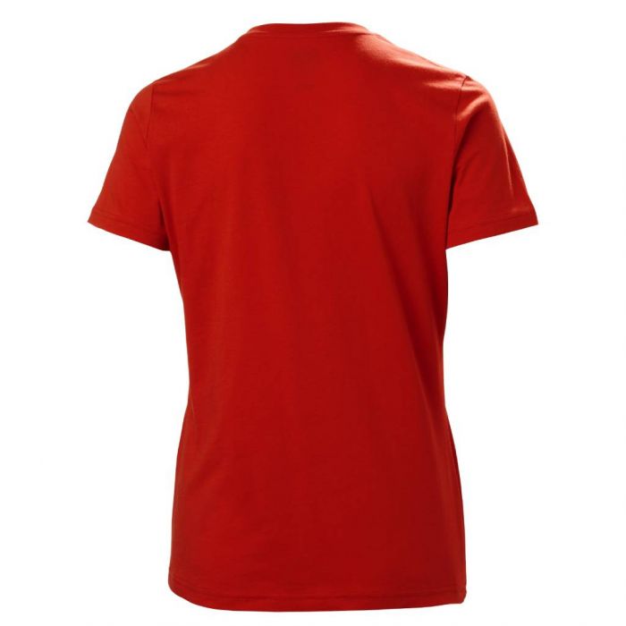 Koszulka damska Helly Hansen Logo T-shirt alert red || 'Koszulka\u0020damska\u0020Helly\u0020Hansen\u0020Logo\u0020T\u002Dshirt\u0020alert\u0020red'