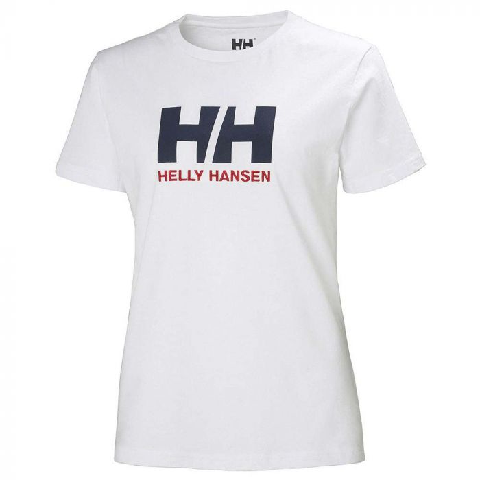 Koszulka damska Helly Hansen Logo T-shirt white/navy || 'Koszulka\u0020damska\u0020Helly\u0020Hansen\u0020Logo\u0020T\u002Dshirt\u0020white\u002Fnavy'