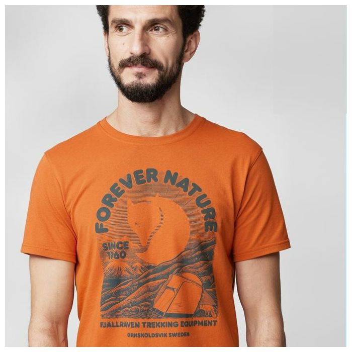 Koszulka męska Fjällraven Equipment T-shirt sunset orange || 'Koszulka\u0020m\u0119ska\u0020Fj\u00E4llraven\u0020Equipment\u0020T\u002Dshirt\u0020sunset\u0020orange'