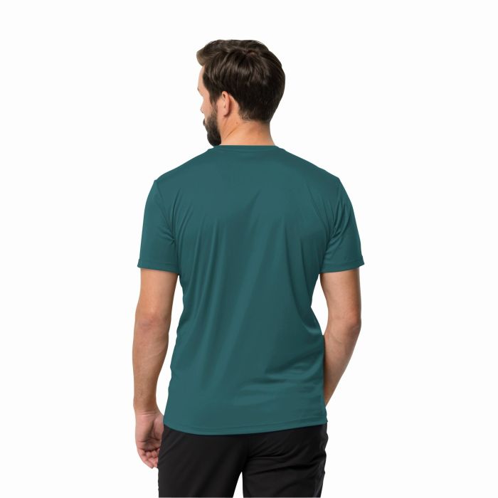 T-shirt męski Jack Wolfskin TECH T M emerald || 'T\u002Dshirt\u0020m\u0119ski\u0020Jack\u0020Wolfskin\u0020TECH\u0020T\u0020M\u0020emerald'