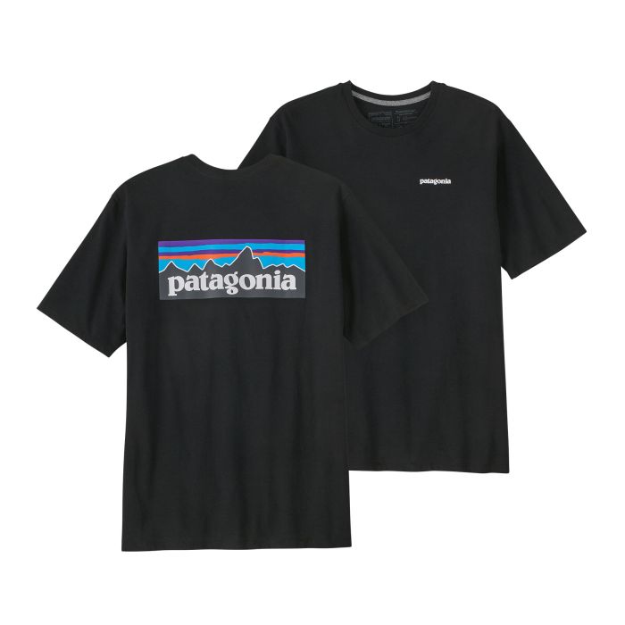 T-shirt męski Patagonia P-6 Logo Responsibili Tee black || 'T\u002Dshirt\u0020m\u0119ski\u0020Patagonia\u0020P\u002D6\u0020Logo\u0020Responsibili\u0020Tee\u0020black'