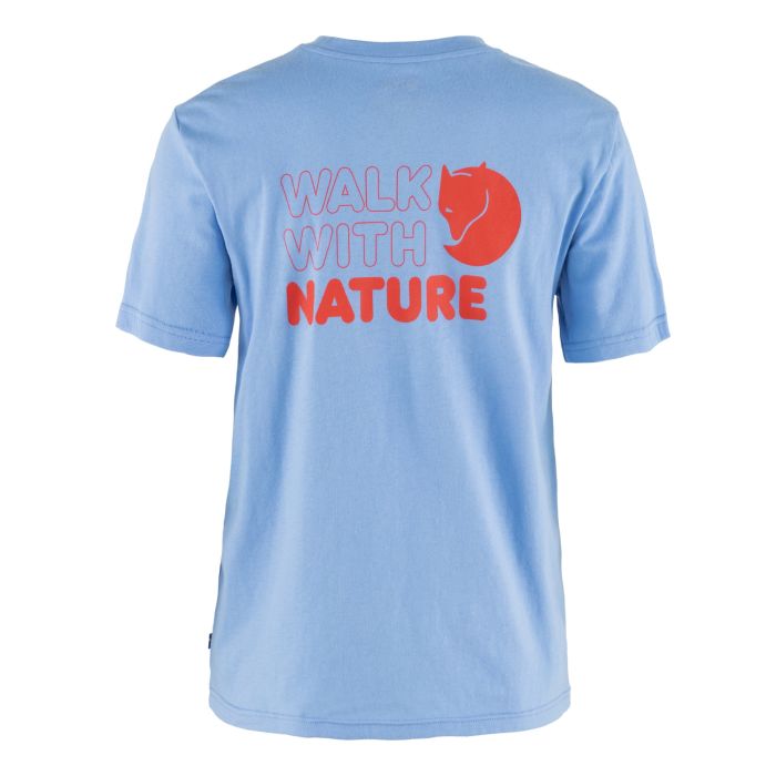 Damska koszulka Fjallraven Walk With Nature T-shirt ultramarine || 'Damska\u0020koszulka\u0020Fjallraven\u0020Walk\u0020With\u0020Nature\u0020T\u002Dshirt\u0020ultramarine'