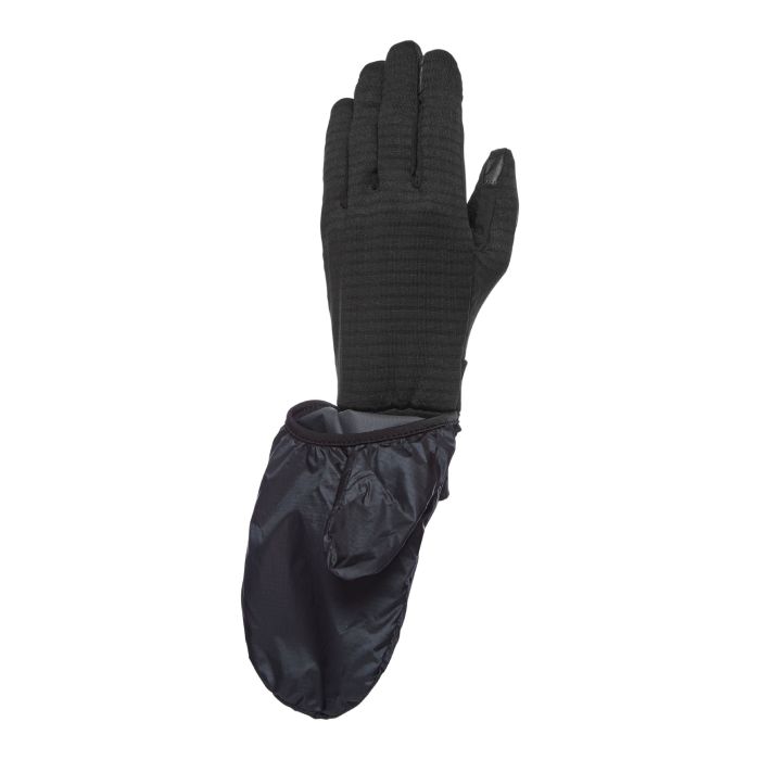 Rękawice Black Diamond Wind Hood GridTech Gloves black || 'R\u0119kawice\u0020Black\u0020Diamond\u0020Wind\u0020Hood\u0020GridTech\u0020Gloves\u0020black'