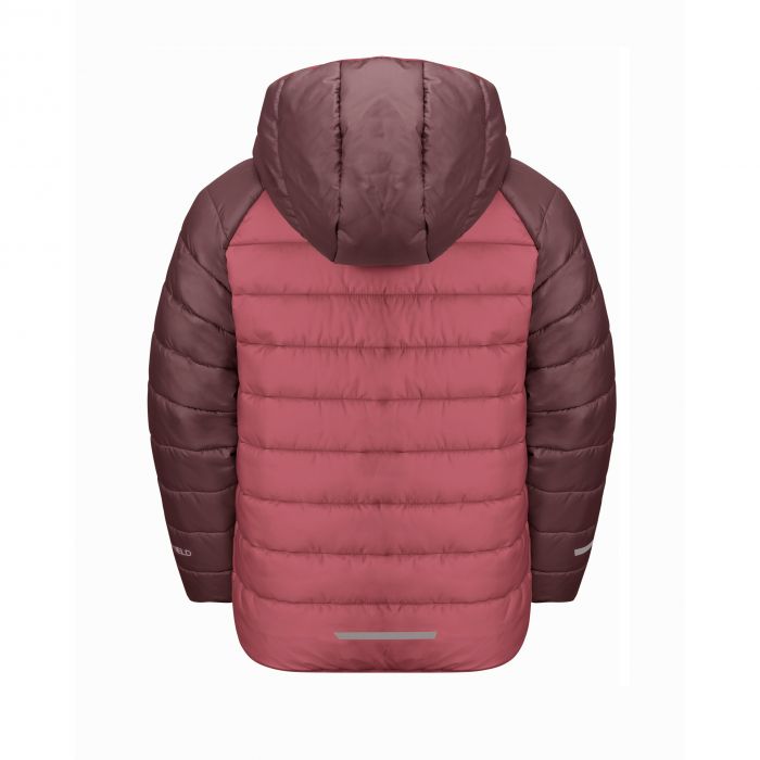 Dziecięca kurtka zimowa Jack Wolfskin ZENON JACKET K soft pink różowy |  e-Horyzont