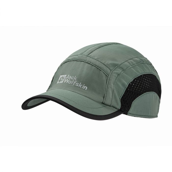 Czapka z daszkiem dla dzieci Jack Wolfskin ACTIVE VENT CAP K hedge green  zielony | e-Horyzont