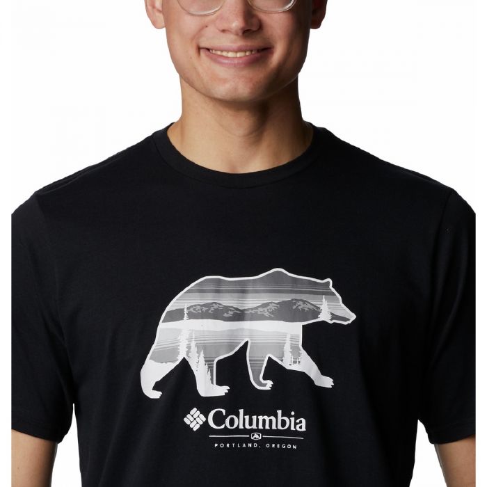 Męska koszulka Columbia Rockaway River Outdoor SS black || 'M\u0119ska\u0020koszulka\u0020Columbia\u0020Rockaway\u0020River\u0020Outdoor\u0020SS\u0020black'
