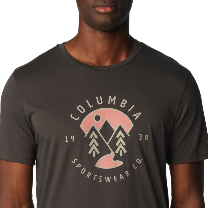 Męska koszulka Columbia Rapid Ridge™ Graphic Tee shark/naturally boundless || 'M\u0119ska\u0020koszulka\u0020Columbia\u0020Rapid\u0020Ridge\u2122\u0020Graphic\u0020Tee\u0020shark\u002Fnaturally\u0020boundless'