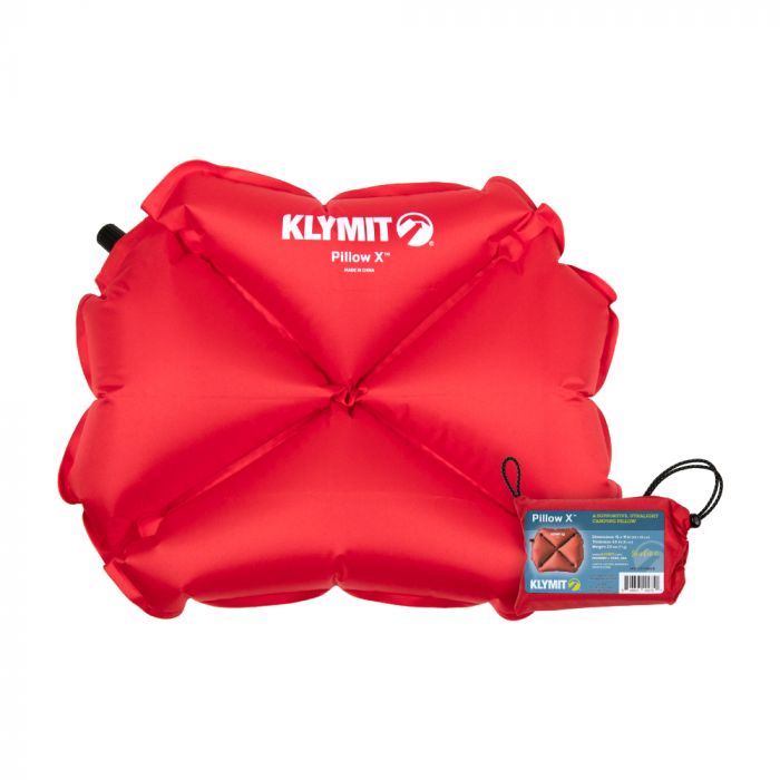 Poduszka turystyczna Klymit Pillow X red || 'Poduszka\u0020turystyczna\u0020Klymit\u0020Pillow\u0020X\u0020red'