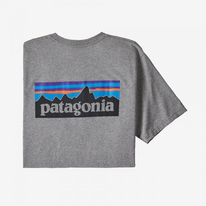 Koszulka Patagonia P-6 Logo Responsibili Tee gravel heather || 'Koszulka\u0020Patagonia\u0020P\u002D6\u0020Logo\u0020Responsibili\u0020Tee\u0020gravel\u0020heather'