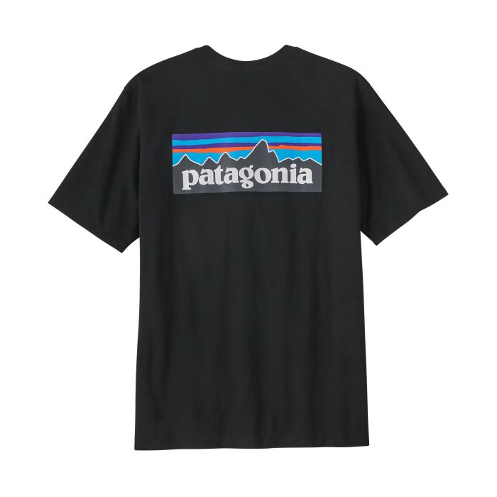 T-shirt męski Patagonia P-6 Logo Responsibili Tee black || 'T\u002Dshirt\u0020m\u0119ski\u0020Patagonia\u0020P\u002D6\u0020Logo\u0020Responsibili\u0020Tee\u0020black'