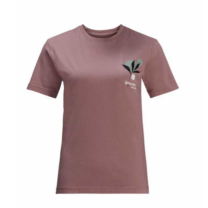 | e-Horyzont W T-shirt CRAFTED butter apple T Jack różowy Wolfskin damski NATURE