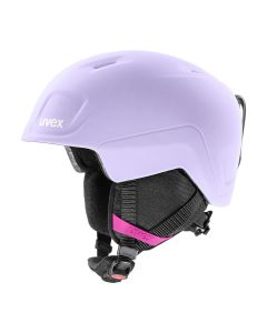 Dziecięcy kask narciarski Uvex Heyya Pro cool lavender/pink matt
