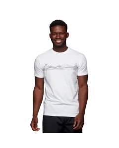 Męska koszulka Black Diamond Desert Lines T-shirt white