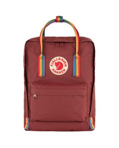 Plecak miejski Fjallraven Kanken Rainbow ox red/rainbow pattern