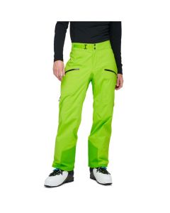 Męskie spodnie narciarskie Black Diamond RECON STRETCH LT PANTS lime