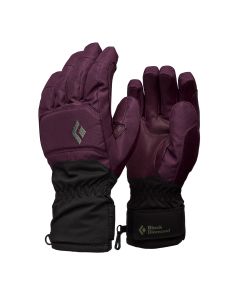Damskie rękawice narciarskie Black Diamond Mission Gloves Women's blackberry
