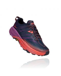 Buty do biegania damskie Hoka One One Speedgoat 4 outer space/hot coral