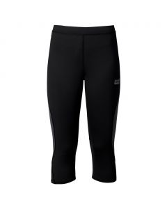 Spodnie do biegania PASSION TRAIL 3/4 TIGHTS MEN black