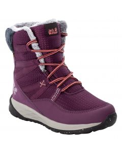 Zimowe buty dla dzieci POLAR WOLF TEXAPORE HIGH K Purple / Coral
