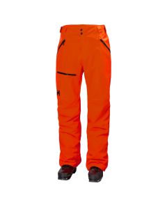 Męskie spodnie narciarskie Helly Hansen Sogn Cargo Pants neon orange