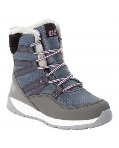 Zimowe buty dla dzieci POLAR WOLF TEXAPORE HIGH K Pebble Grey / Off-white