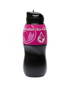 Butelka osobista z filtrem i ustnikiem - bidon 75CL (0,75 Lit.) pink