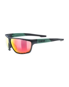 Sportowe okulary przeciwsłoneczne Uvex Sportstyle 706 black moss mat
