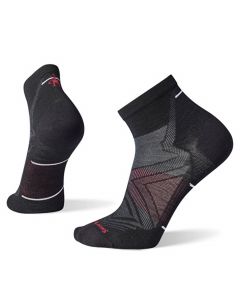 Męskie skarpety do biegania Smartwool Run Zero Cushion Ankle Socks black