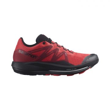 Męskie buty do biegania Salomon Pulsar Trail poppy red/biking red/black