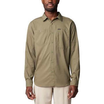 Męska koszula z długim rękawem Columbia Silver Ridge Utility Long Sleeve stone green