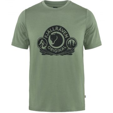Męski t-shirt Fjallraven Abisko Wool Classic SS patina green