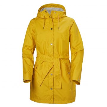Damski płaszcz przeciwdeszczowy Helly Hansen Lyness II essential yellow