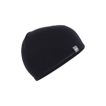 Czapka merino Icebreaker Pocket Hat black gritstone