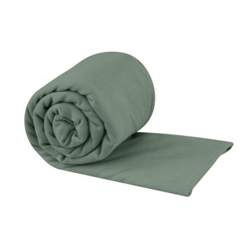 Ręcznik szybkoschnący Sea To Summit Pocket Towel L 60 x 120 cm sage green