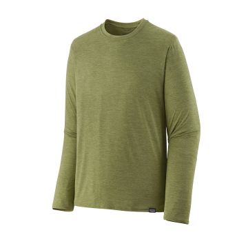 Męska koszulka szybkoschnąca Patagonia L/S Capilene Cool Daily Shirt buckhorn green/light buckhorn green x-dye