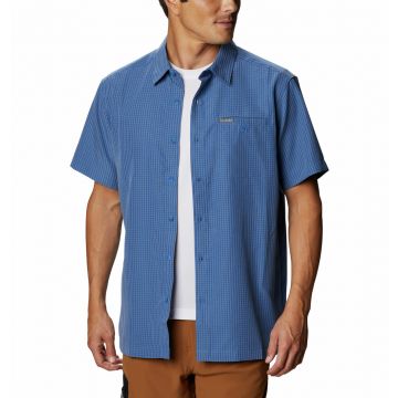 Koszula męska Columbia LAKESIDE TRAIL™ Short Sleeve II Indigo