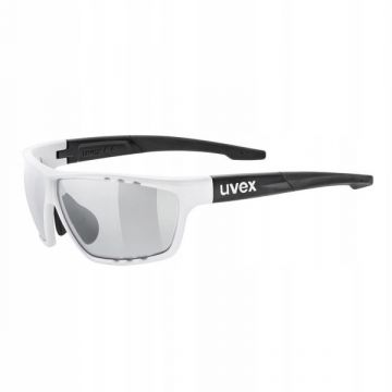 Okulary sportowe z fotochromem Uvex Sportstyle 706 V white-black mat