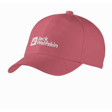 Dziecięca czapka z daszkiem Jack Wolfskin BASEBALL CAP K soft pink
