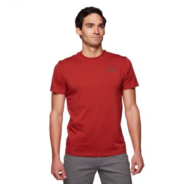 Męska koszulka Black Diamond Desert To Mountain T-shirt red rock