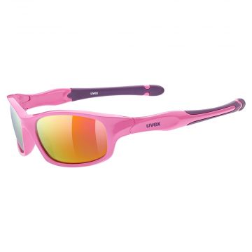 Okulary sportowe dla dziecka Uvex SPORTSTYLE 507 pink/purple