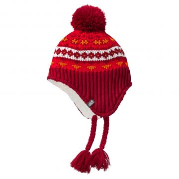 Czapka zimowa dla dzieci STORMLOCK HIMALAYA CAP K Indian Red
