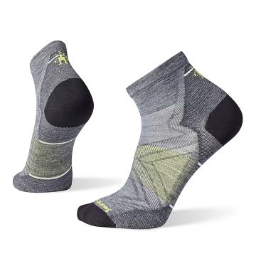 Męskie skarpety do biegania Smartwool Run Zero Cushion Ankle Socks medium grey