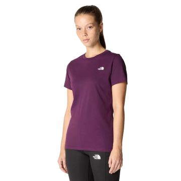 Damski t-shirt The North Face Simple Dome black currant purple
