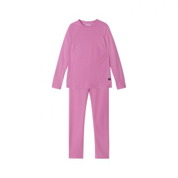 Komplet bielizny termoaktywnej dla dziecka Reima Lani cold pink