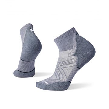 Męskie skarpety do biegania Smartwool Run Targeted Cushion Ankle Socks graphite