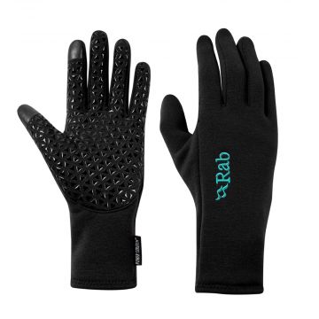 Rękawiczki damskie Rab Power Stretch Contact Grip Glove black