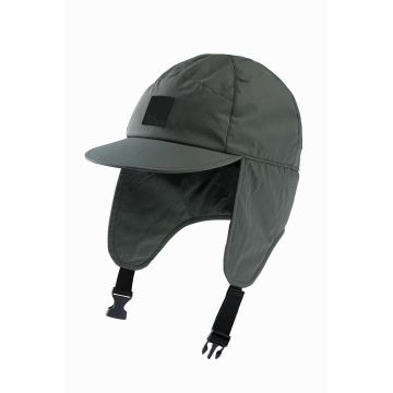 Wiatroszczelna czapka z daszkiem Jack Wolfskin WANDERMOOD CAP slate green