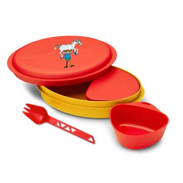 Lunchbox dla dzieci Primus Meal Set Pippi red